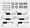 BORG & BECK BBK6270 Accessory Kit, disc brake pads